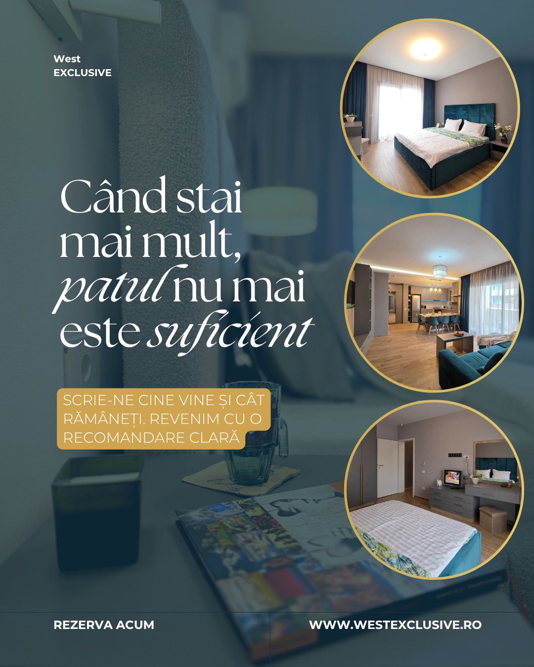 Postare WEST despre o ședere mai lungă